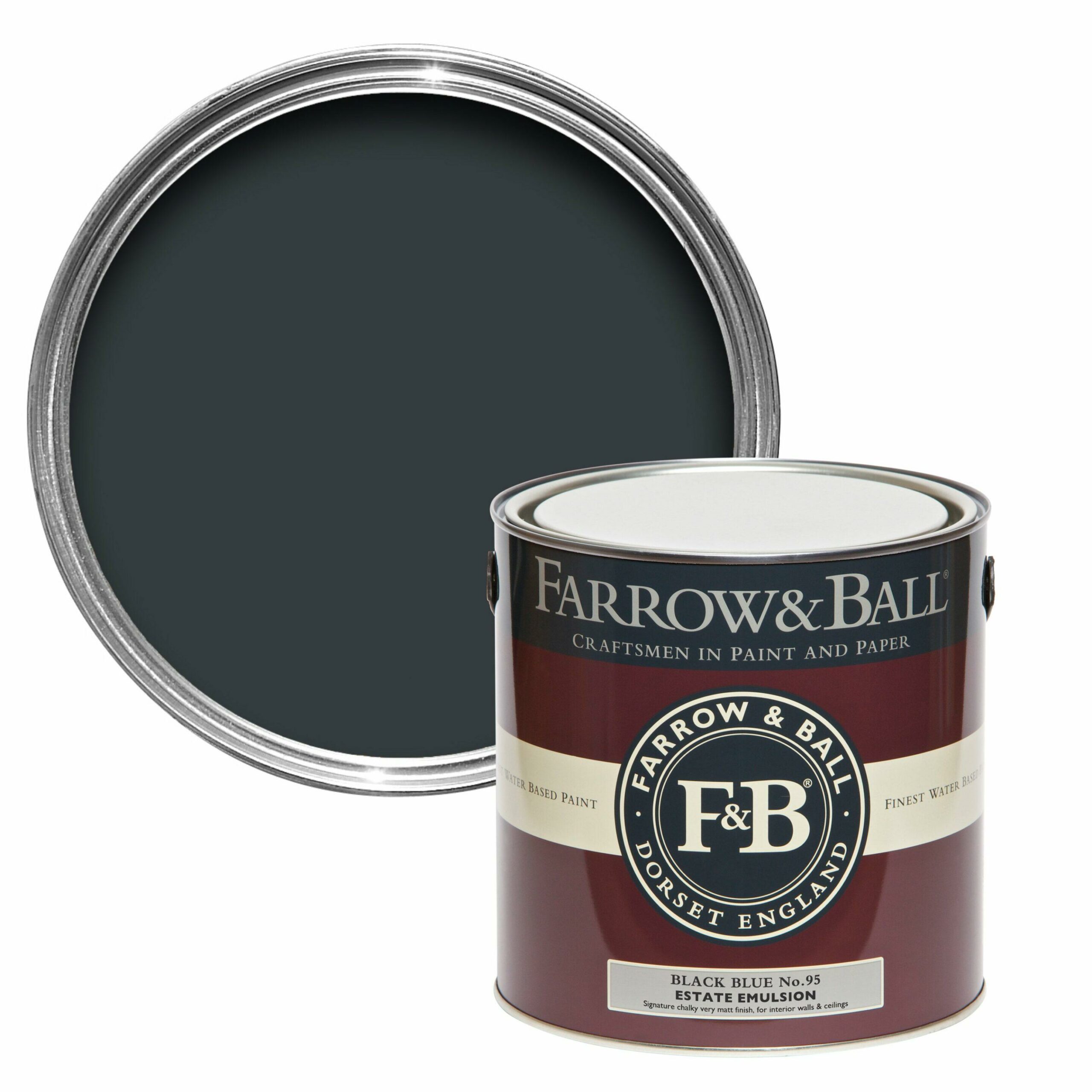 pot de peinture black blue farrow and ball