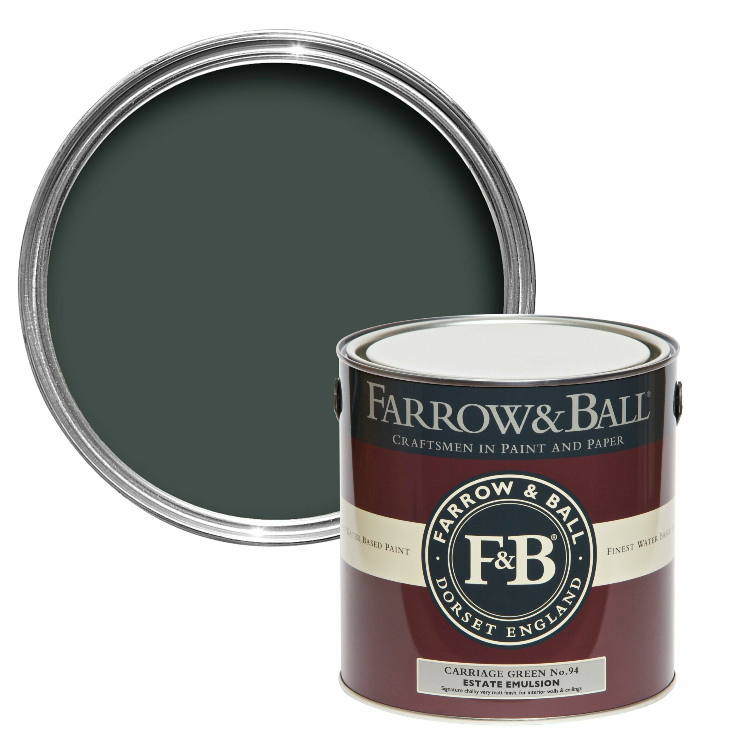 pot de peinture carriage green farrow and ball