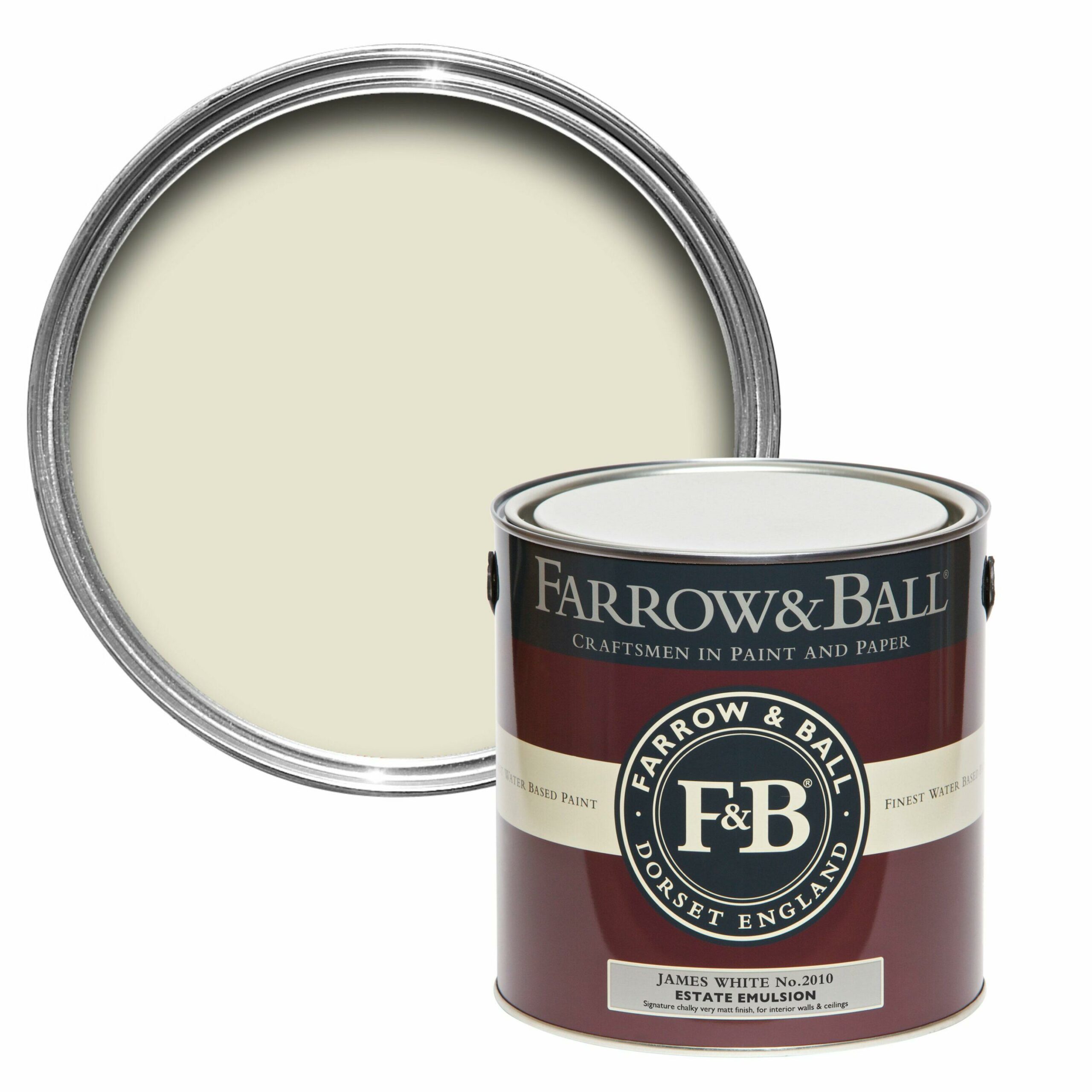 peinture farrow and ball james white blanc cassรฉ