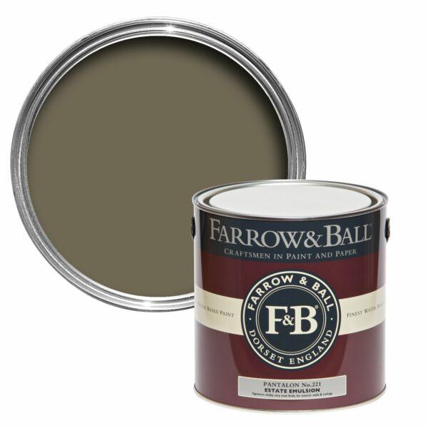 peinture farrow and ball pantzalon brun vert