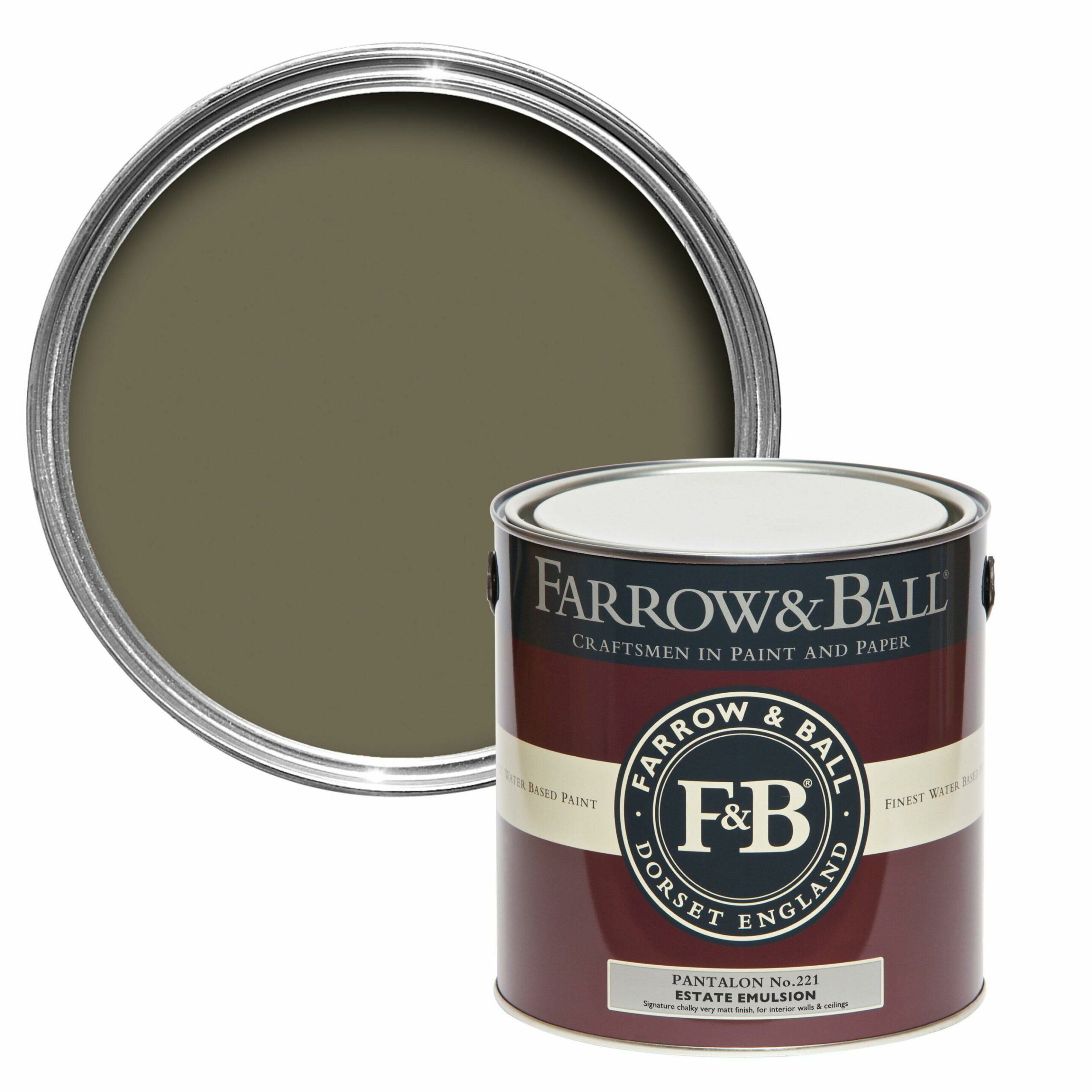 peinture farrow and ball pantzalon brun vert