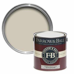 peinture farrow and ball shaded white