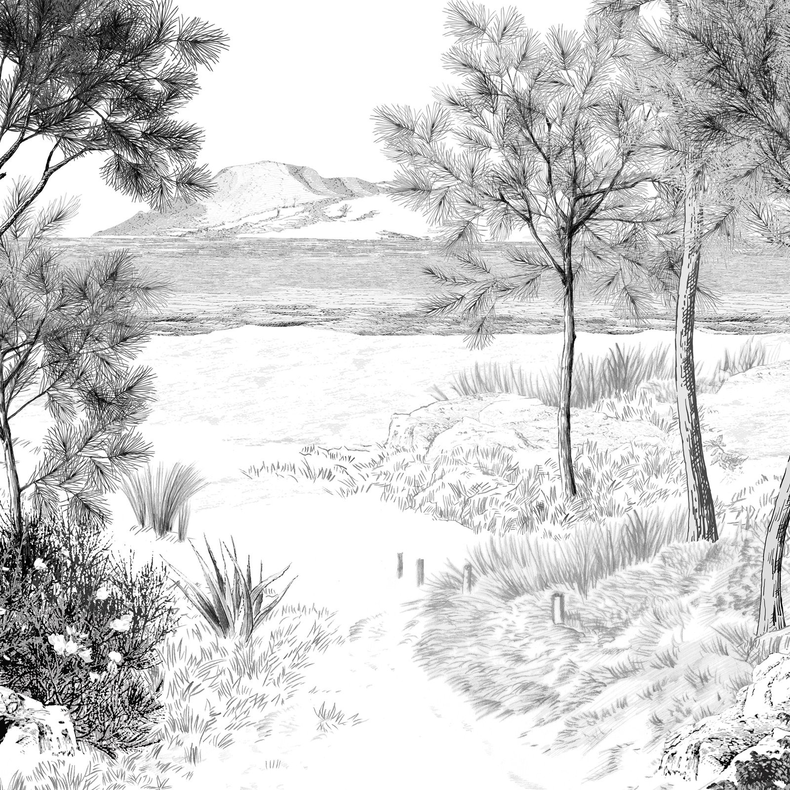 Isidore Leroy - Dune - Grisaille - Sorain & Styles Isidore Leroy - Dune - Grisaille - Sorain & Styles