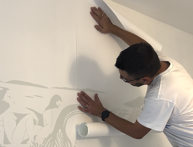 Sorain & Styles - travaux pose papier peint et panormique Bordeaux et Gironde