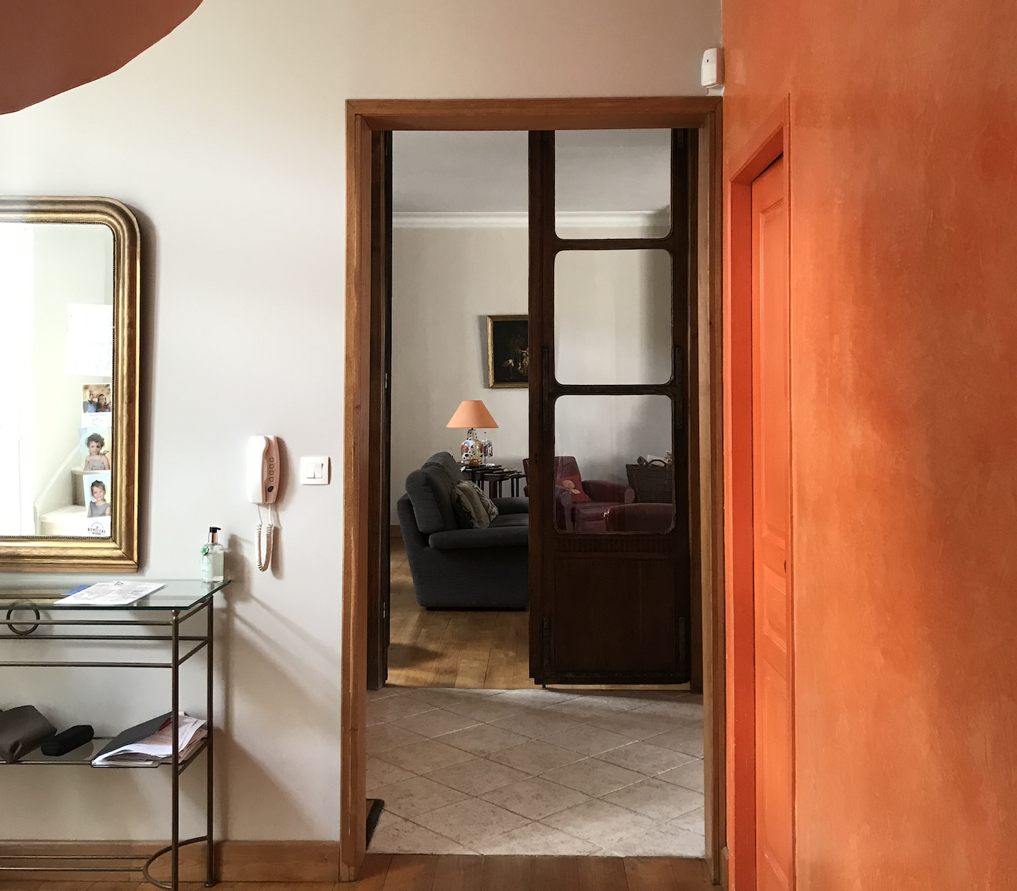 Sorain & Styles - Rénovation d’un château près de Saint-Émilion -peinture Farrow & Ball et pose de papier peint au Château Anvichar (12)