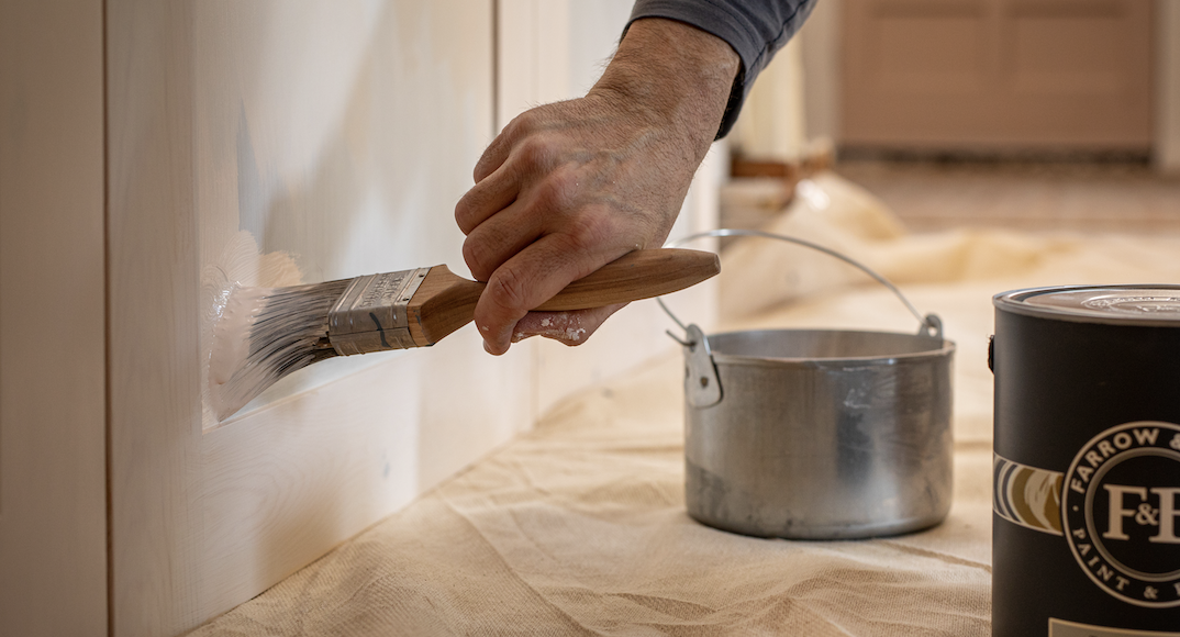 flat eggshell farrow & ball