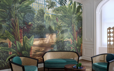Comment associer papier peint et peinture ?